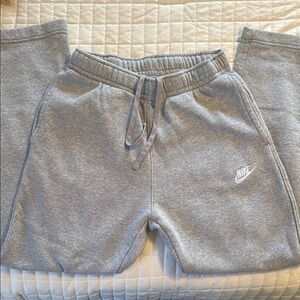 Nike Light Gray Joggers Sweatpants